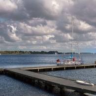 Anleger am Veese Meer