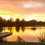 Sonnenuntergang am Lago Laprello